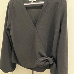 Ballet Wrap Dress Shirt